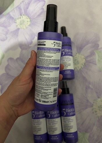 Urban 5 Biotin Kafein Saç Spreyi 150 ml - Görsel 3