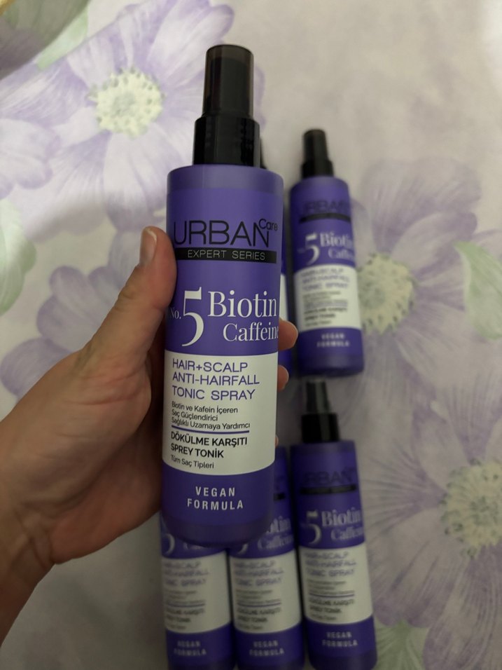 Urban 5 Biotin Kafein Saç Spreyi 150 ml - Görsel 2