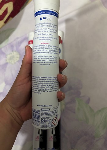 NIVEA Black & White Kadın Deodorant XL - Görsel 2