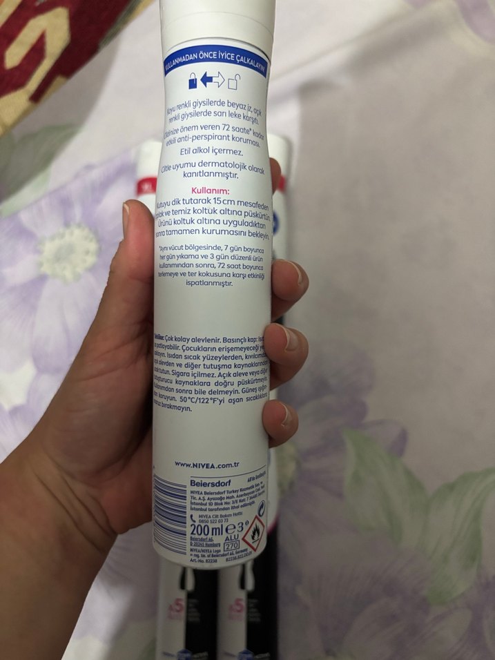 NIVEA Black & White Kadın Deodorant XL - Görsel 2