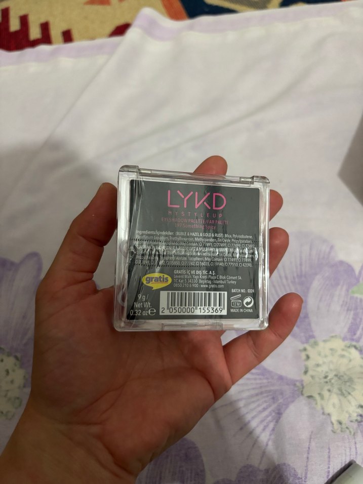 LYKD Çok Renkli Koyu Far Paleti - Görsel 2