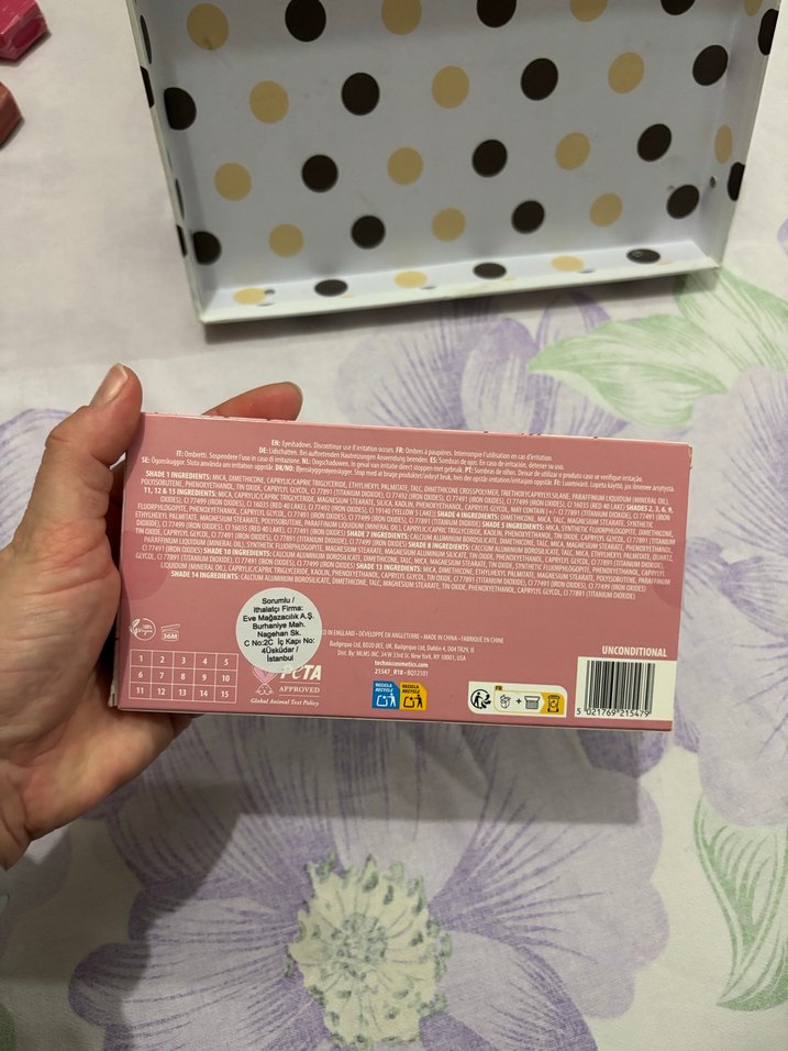 UNCONDITIONAL 30g Göz Farı Paleti - Görsel 2