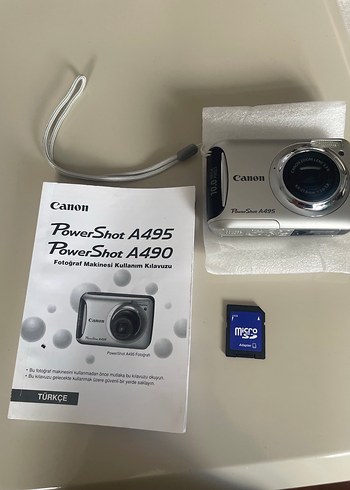 Canon PowerShot A495 Dijital Fotoğraf Makinesi