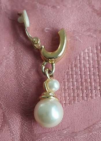 vintage klipsli küpe. - Görsel 2