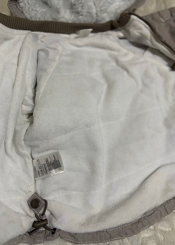 Kapüşonlu Gri Erkek Çocuk Ceket - Görsel 10