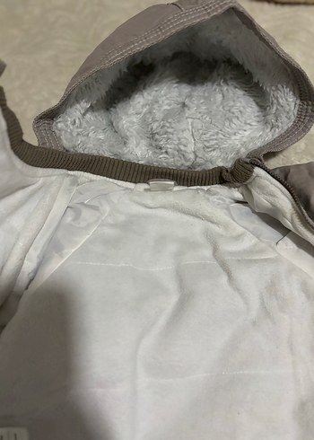 Kapüşonlu Gri Erkek Çocuk Ceket - Görsel 4