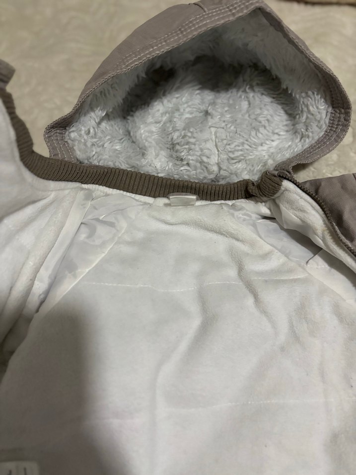 Kapüşonlu Gri Erkek Çocuk Ceket - Görsel 4