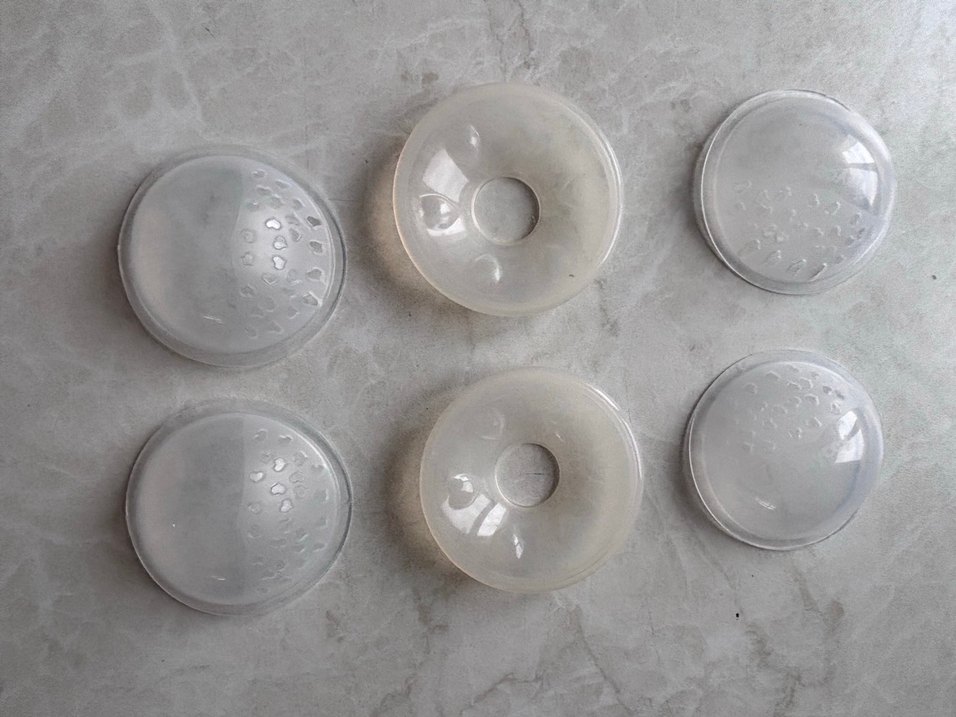 Şeffaf Göğüs Pedi Seti - Görsel 2