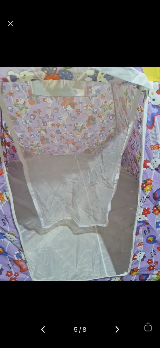 Çocuklar için Renkli oyun kamp ve Uyku Çadırı - Görsel 4