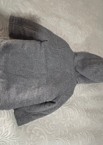 Gri içi Kürklü Erkek Çocuk Mont - Görsel 2