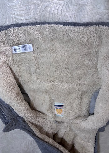 Gri içi Kürklü Erkek Çocuk Mont - Görsel 6