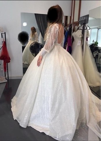 Özel tasarım prenses model gelinlik - Görsel 3