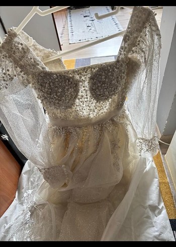 Özel tasarım prenses model gelinlik - Görsel 5