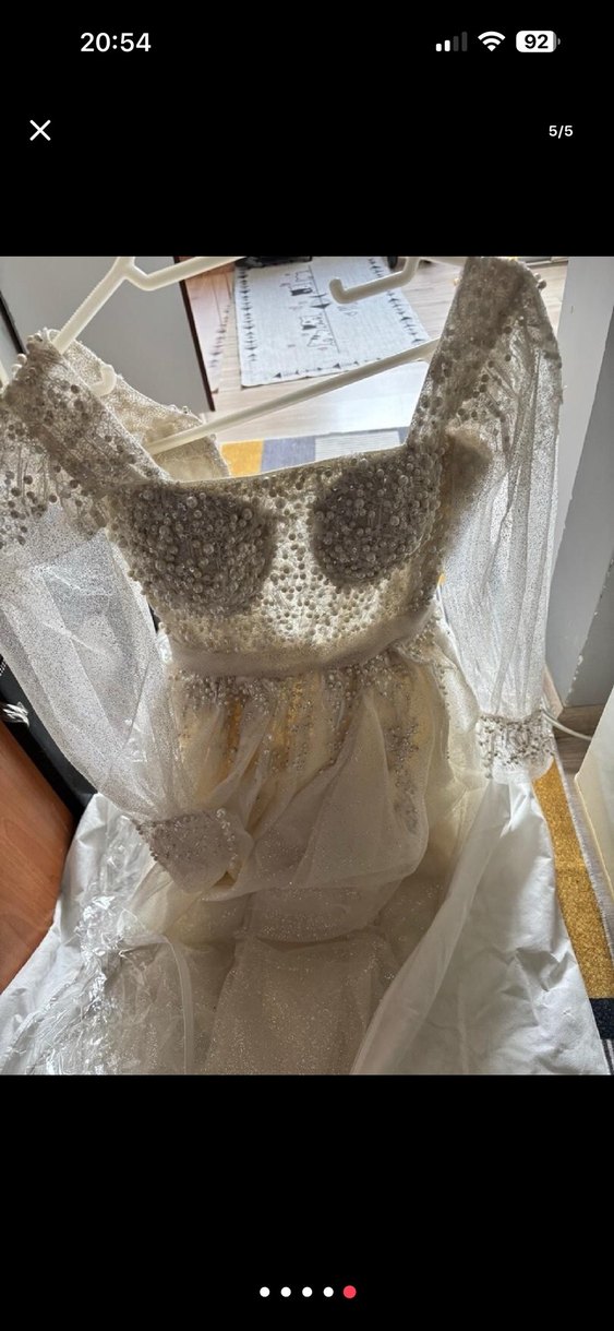 Özel tasarım prenses model gelinlik - Görsel 5