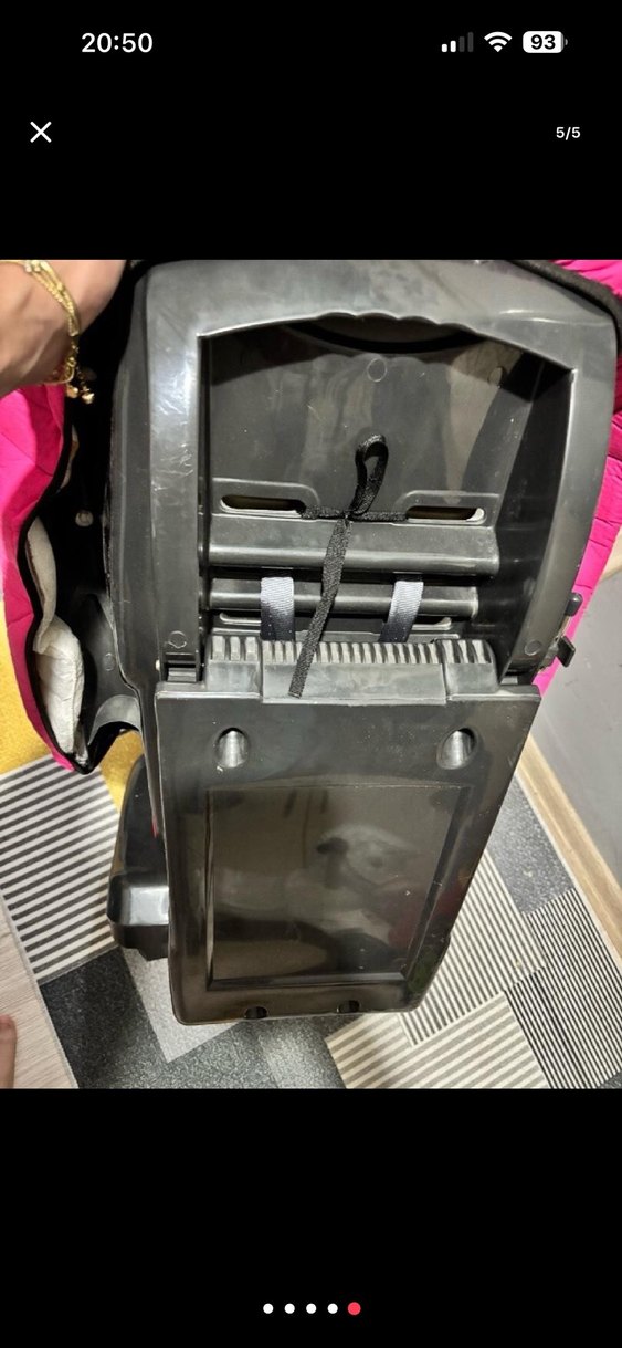 Renkli Pembe Çocuk Oto Koltuğu KRAFT - Görsel 4