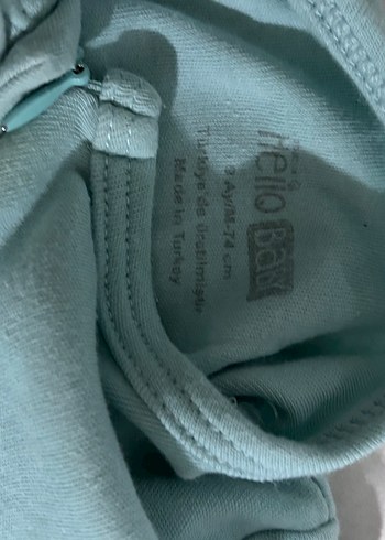 Uzun Kollu Mavi Bebek Tulum - Görsel 7