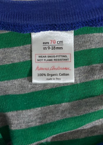 Uzun Kollu Fermuarlı Bebek Tulum - Görsel 3