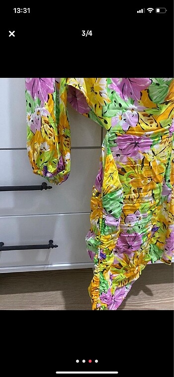 Bershka Bershka çiçekli elbise