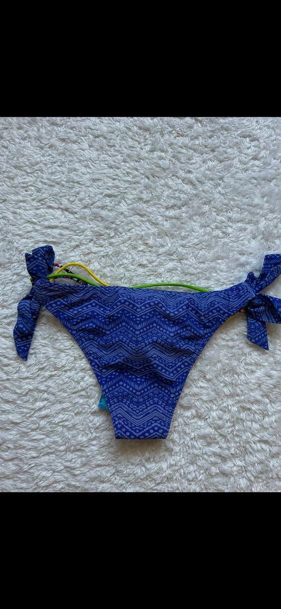 Penti Renkli Bağcıklı Mini Bohem Bikini Altı - Görsel 3