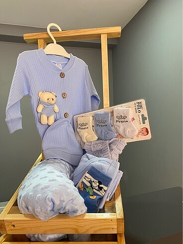 Bebek hediye sepeti - Görsel 8