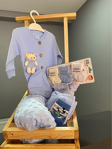 Bebek hediye sepeti - Görsel 9