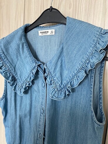 Pull and Bear Jean gömlek