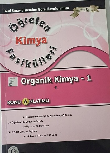Organik kimya 1