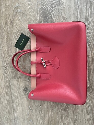Longchamp Longchamp Pembe Deri Çanta