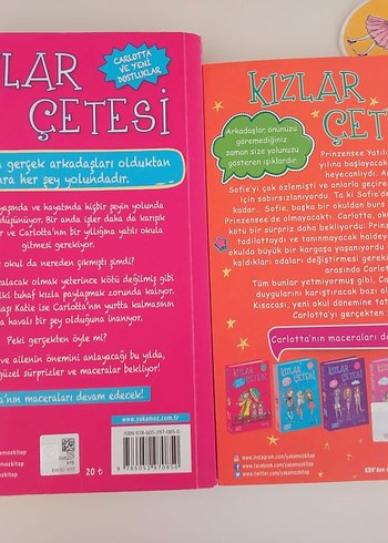 Kızlar Çetesi Çocuk Kitapları Seti - Görsel 2