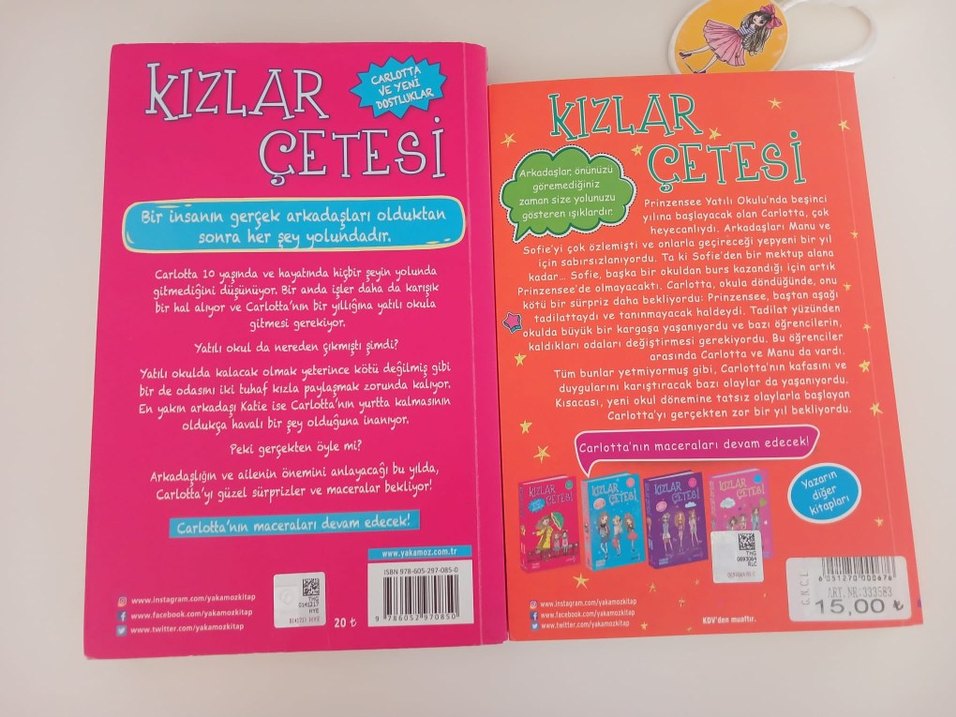 Kızlar Çetesi Çocuk Kitapları Seti - Görsel 2