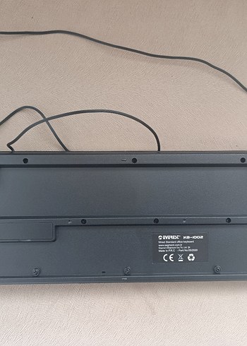 EVEREST Siyah Kablolu Klavye - Görsel 4