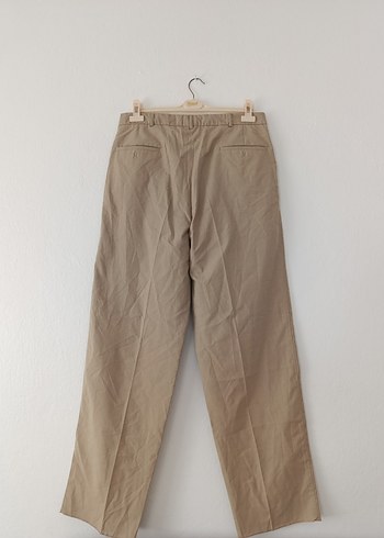 Oversize Keten Pantolon - Görsel 3