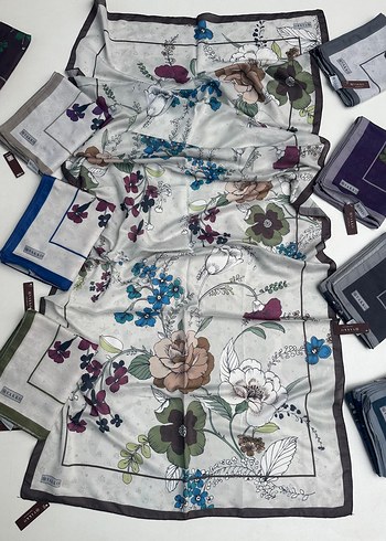 Bohem Çok Renkli Desenli Kadın şal - Görsel 2