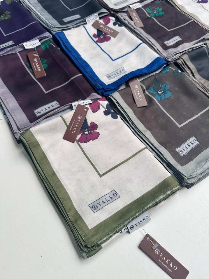 Bohem Çok Renkli Desenli Kadın şal - Görsel 3