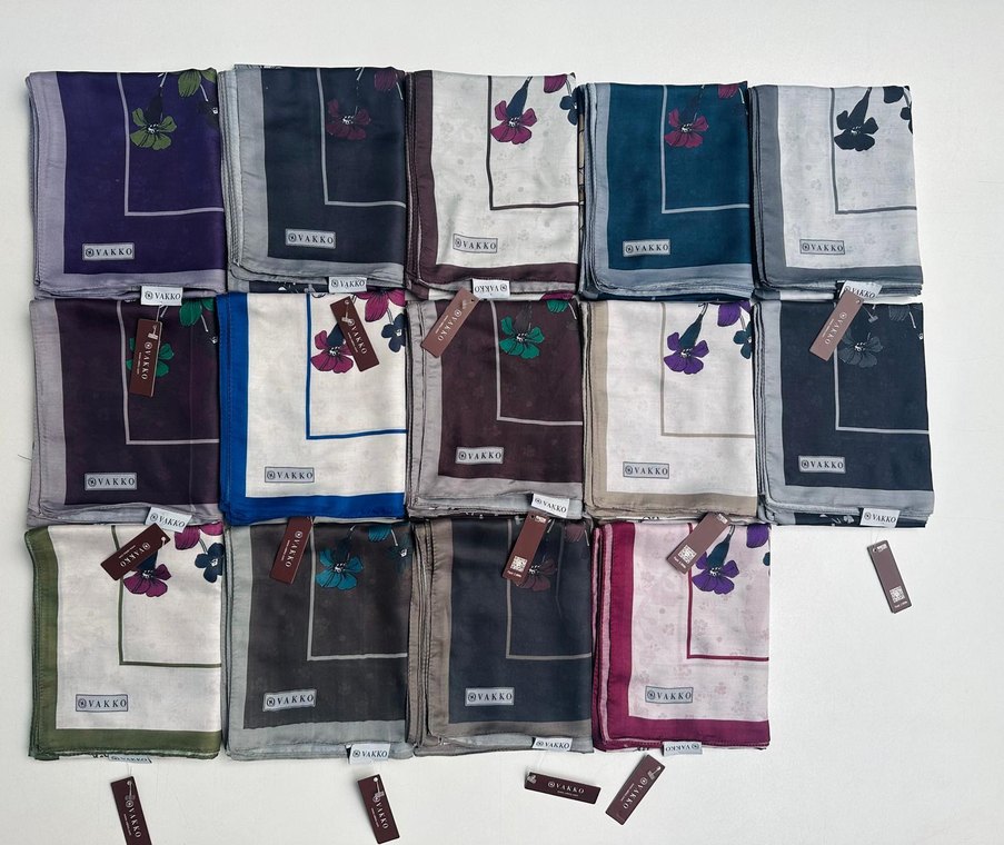 Bohem Çok Renkli Desenli Kadın şal - Görsel 4