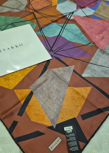 Kadın Çok Renkli esarp - Görsel 3