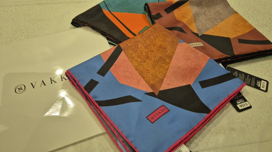 Kadın Çok Renkli esarp - Görsel 4