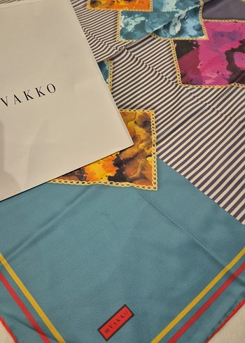 Çok Renkli Kadın esarp - Görsel 4