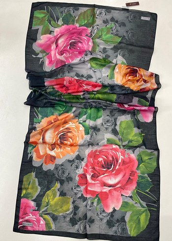 Fermuarlı Çok Renkli Kadın şal - Görsel 2