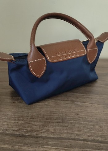 Longchamp Longchamp Kadın Mavi Deri Çanta
