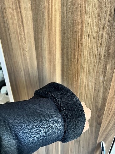 xs Beden Stradivarius suni biker ceket