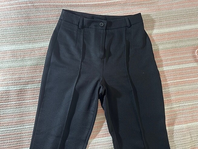 Siyah kumaş pantolon
