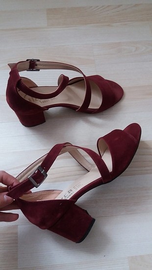 suet bordo ayakkabi