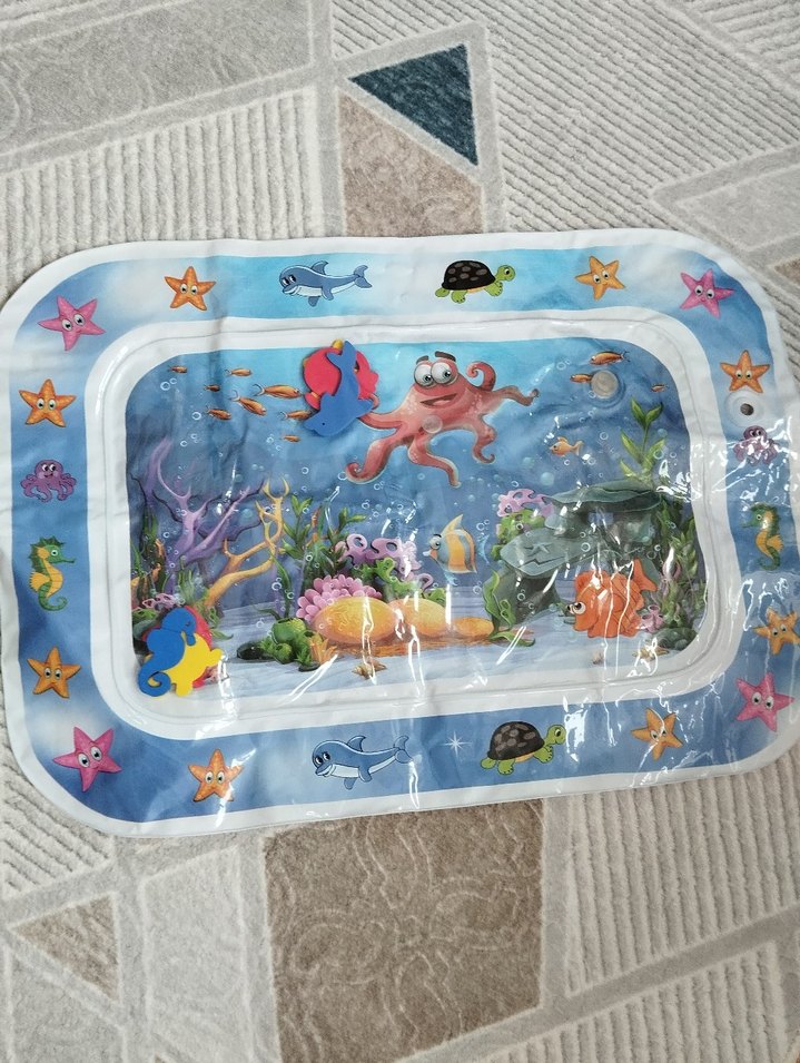 Çocuklar için Mavi Deniz Temalı Havuz Matı - Görsel 2