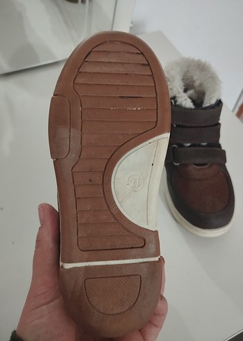 Kahverengi Erkek Çocuk Kürklü Spor Bot - Görsel 4