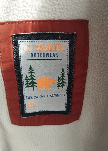 Kahverengi Fermuarlı Erkek Çocuk Mont - Görsel 4