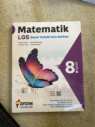 Aydın yayınları Lgs Matematik