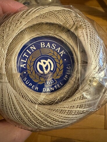  Beden Altın Başak 60 Numara 100 Gr Dantel İpliği