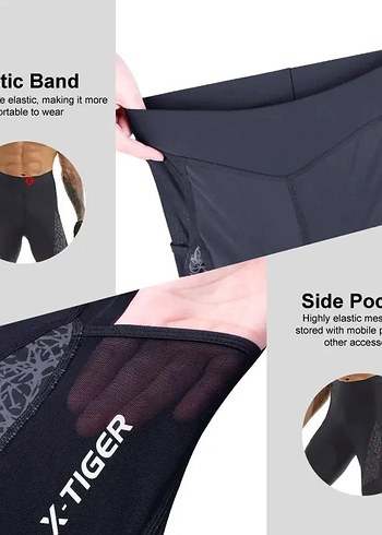 XTİGER BİSİKLET ALT UZUN YANLARİ CEP FİLE 4xl - Görsel 2