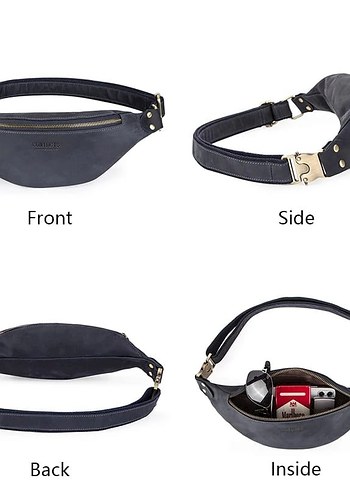 ORIGINAL CONTACTS WAIST BAG BLUE - Görsel 5